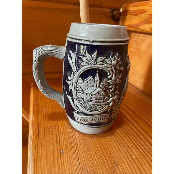 German stoneware beer stein - Bierkrug - Picture 2 of 5